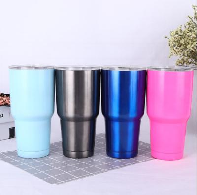 China Sustainable Manufacturing Wholesale Custom Double Wall Vacuum Insulated Thermal Mug 30oz Stainless Steel Coffee Travel Mug & Tumbler for sale