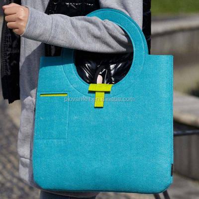 China Tote Bag 2017 wholesale promotional handmade felt tote bags for sale