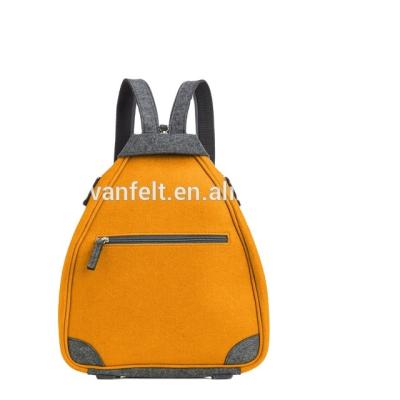 China Waterproof Fashionable Felt Backpack Bag for sale