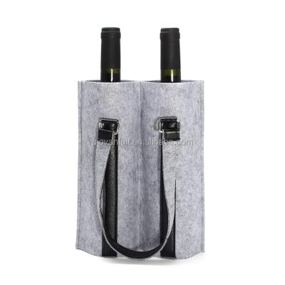 China Safety Felt Wine Bag for sale