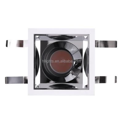 China Movable 12W Modern Rotate Spot Light Aluminum Led Ceiling Lights Fitting Spotlights Housing Fixture for sale