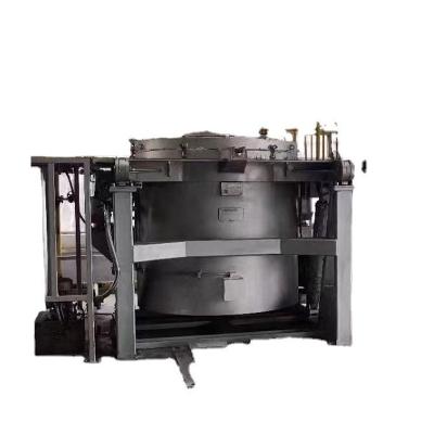 Cina Die Casting Aluminum Melting Tilting Crucible Furnace Gas Fired in vendita