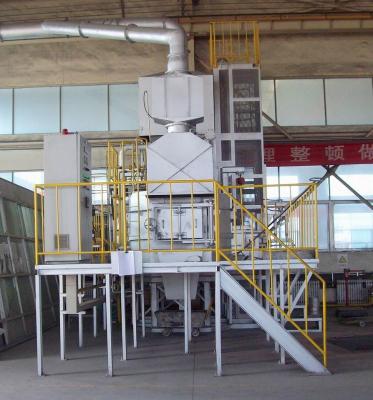 China 1 Ton Gas Fired Aluminum Scrap Melting Furnace With 4000 KW Aluminum Shell for sale