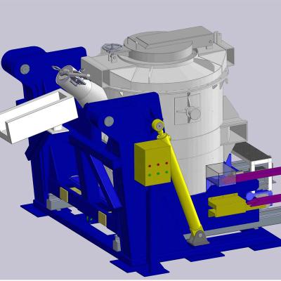 China Efficient Aluminum Furnace Tilter For Molten Metal Handling for sale