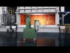 30L Green Flux Injection Machine Process To Refine Aluminium Argon Gas Aluminum Foundry