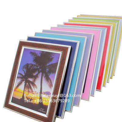 China Classic Premium Colored Position PVC Plastic Picture Frame In All Sizes for sale