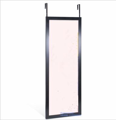 China Door Mirror Factory Wholesale Picosecond Plastic Framed Door Mirror Directly Into The 30x120cm Integral Dressing Mirror for sale