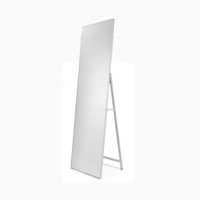 China 2018 Modern Simple Hot Sale Metal Style Large Aluminum Frame Dressing Mirror Floor Standing Mirror 50x160cm for sale