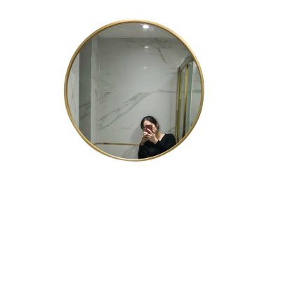 China Coastal Wholesale Cheap Bevel Frameless Oval Glass Bathroom Mirror for sale