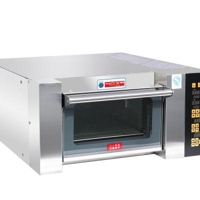 China Commercial Snack Factory Bakery Equipment And Home Used Electric Single Tray 400*600 Single Deck Oven Steam Device And Stone Dish for sale