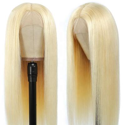 China Bob Wig Brazilian Bone Straight 13x4 Lace Frontal Human Hair Wigs 613 13x6 HD 613 Blonde Straight Transparent Lace Front Human Hair Wigs for sale