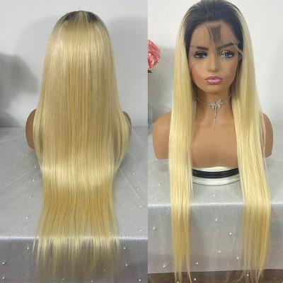 China Transparent Straight Part 1b613 Ombre Body Wave Lace Wigs For Women Brazilian Glueless Remy Lace Front Human Hair Wigs for sale