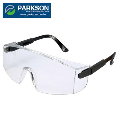 China PARKSON AVAILABLE SAFETY Taiwan Rimless Wide Vision Clarity Side Shield Protection, Lab Use Safety Glasses ANSI Z87.1 SS-297 for sale