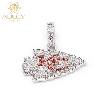 China Custom Made Team Slide Charms Hot Sale Kansas City Royals Championship Pendant Fashion Environmentally Friendly Wholesale Sports for sale