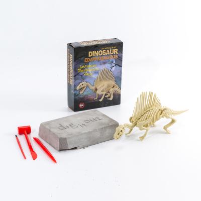 China Popular Hot Dinosaur Learner Toy Skeleton Dinosaur Dig Skeleton Kit for Kids Educational Games Toys for sale