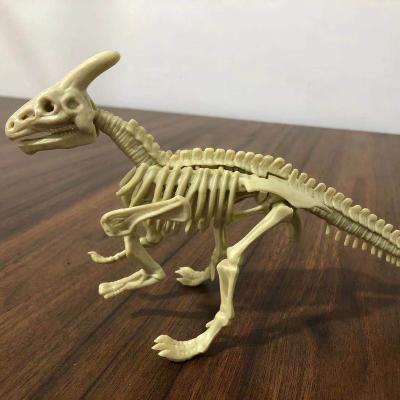 China Popular Hot Dinosaur Gypsum Toys Skeleton Dinosaur Dig Skeleton Kit for Kids Educational Games for sale