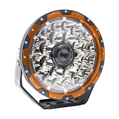 China LEDIYTE Housing Round 9 Inch 132W High Lumen Die Cast Aluminum Laser Led Light For Car for sale