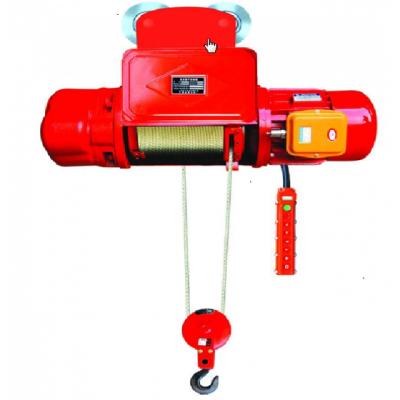 China Cheap Lifting Goods 10t Single Beam Wire Rope Electric Hoist With Trolley For Sale for sale