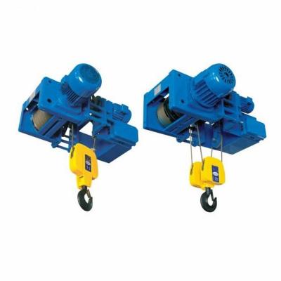 China Electric goods wire rope lifting hoist; electric wire cable hoist; electric wire rope hoist with trolley for sale