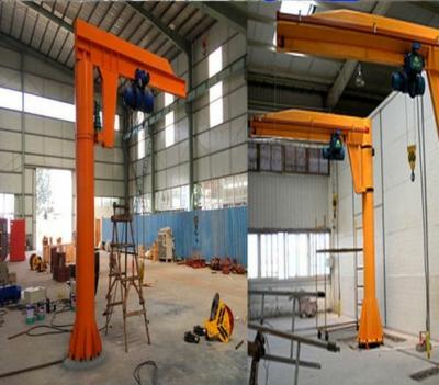 China Jib crane warehouse bridge crane 360 ​​degree slew motor specifications with wire rope hoist price for sale for sale