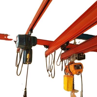 China Bridge Crane Monorail Freestanding Single Girder Small Mobile Cranes for sale