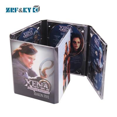 China Custom Vedio CD DVD Cover Packaging Boxes Box Set Digipack Printing for sale