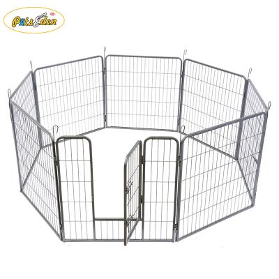 China Durable Heavy Duty Pet Park Dog Cat Fence B Exercise Pen, 32-Inch, Black for sale