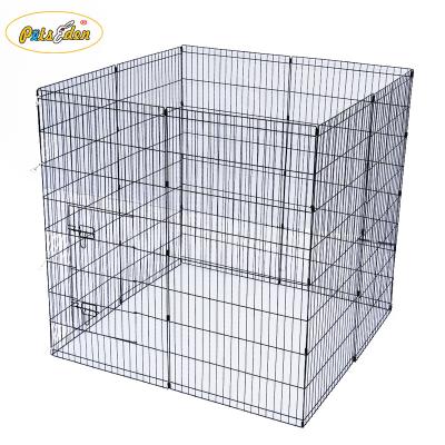 China Sustainable Metal Folding Dogs Pet Exercise Adjustable Park Transport Strong Cage for sale