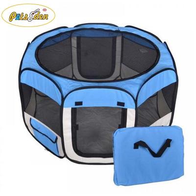 China Durable Top Selling Pop Up Foldable Pet Playpen Dog Cat Soft Sided Small Tent Animal Playpen for sale