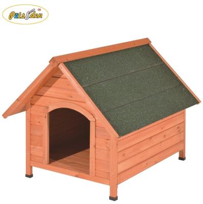 China Cheap Viable Wooden Dog Cage Kennel Pet House Kennel Large Wooden Puppy House for sale