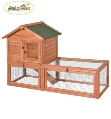 China Viable High End Outdoor Large Run Wooden Hutch for sale