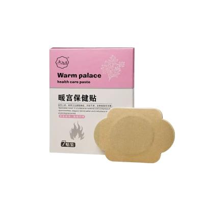 China Hot Belly Newcomer Stomach Sticker With Hot Moxa Grass Packing For Self Heating Hot Abdomen Cold Sticker To Improve Body for sale