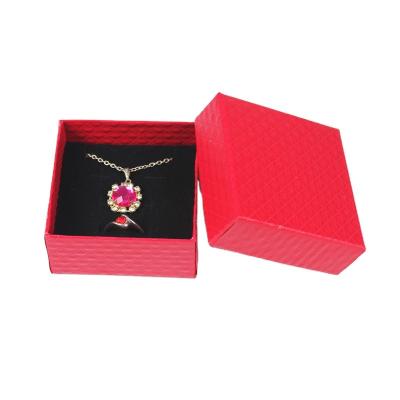 China High End Recyclable Customize Logo Pendant Earrings Paper Box Jewelry Display Packaging Box for sale