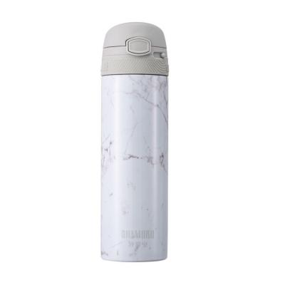 China Sustainable Factory Direct 500ml Stainless Steel Sport Vacuum Water Bottle With Custom Logo for sale