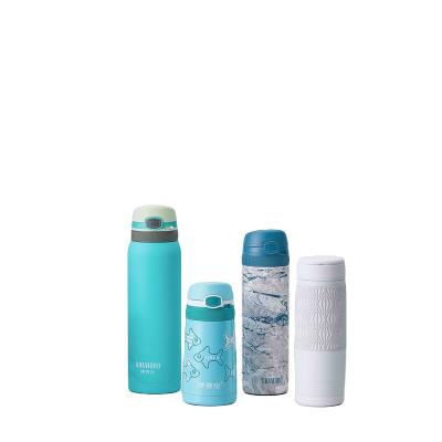 China Sustainable Factory Promotional 500ml Vacuum Insulated Stainless Steel Custom Logo Sports Water Bottle for sale