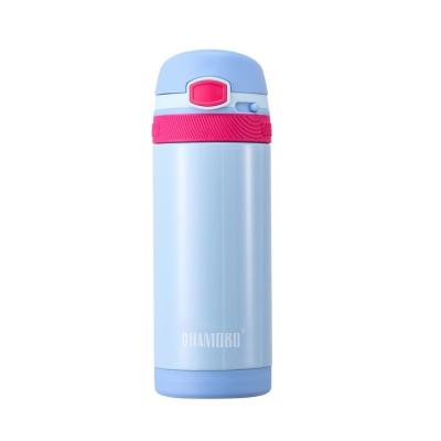 China Sustainable Hot Sale Sky Blue 350ml Vacuum Stainless Steel Sports Insulated Water Bottle for sale