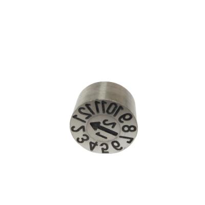 China 2021 Steel New Mark Inserts Date Code Marking Pin Stamp Mold For Dies Casting Size Year Month Mold Date for sale