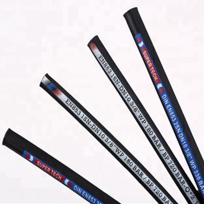 China RUBBER WITH STEEL WIRE R1 To R17 Super Flexible High Pressure Hydraulic Hose for sale