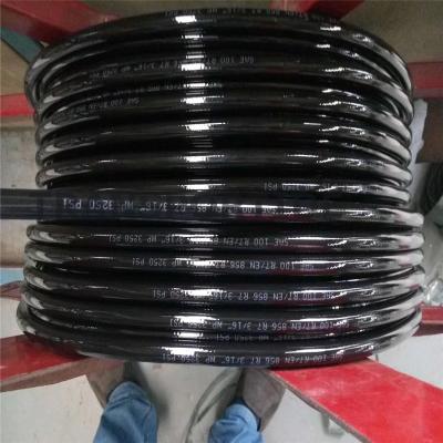 China Petroleum Base Hydraulic Fluids Hose R7/R8 Flexible Thermoplastic High Pressure Hydraulic Rubber Hose for sale