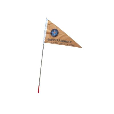 China China Manufacture 1.2m High Quality Polyester Telescopic Hand Guide Waving Waving Flag Pole for sale