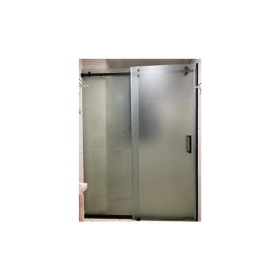 China Manufacturer Wholesale Bathroom Glass Modern Shower Sliding Door Frameless Sliding Door for sale