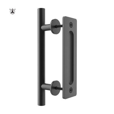 China Factory wholesale black modern stainless steel door handle style shower door handle for sale