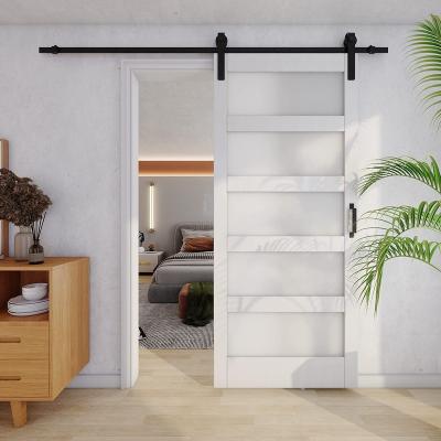 China Modern sliding barn door with soft finish for sale