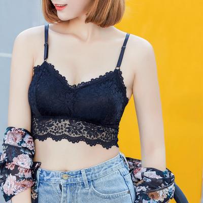 China Factory LD-WX040 Hot Sale High Quality Wholesale Antibacterial Adjustable Strap Girl's Sexy Lace Bra Underwear for sale