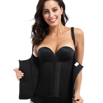 China Breathable Waist Trainer Corset Women Body Shaper Girdles Waist Trimmer Lift Up Vest Latex Waist Trainer for sale