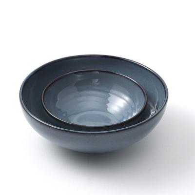 China Sustainable Commercial Ceramic Bowl Vase Ceramic Seasoning Bowl for sale