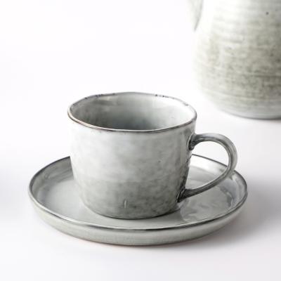 China Sustainable Hotel Color Porcelain Dishes Sets Hot Sale Coffee Cup Porcelain And Saucer Dish Dinnerware Sets for sale