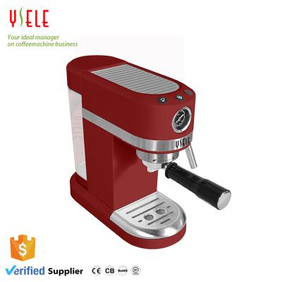 China Hotel Stainless Steel Semi-automatic Italian Cappuccino Espresso Maquina De Cafe Professional Espresso Coffee Machine A Coffee Maker for sale