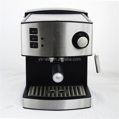 China Hotel factory sales 15 bar automatic espresso and cappuccino coffee maker cafetera espresso coffee machine for sale