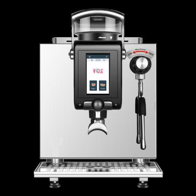 China Cafetera Italian Automatic Industrial Cappuccino Maker Hotel Commercial Espresso Coffee Machine with Grinder Mill for sale